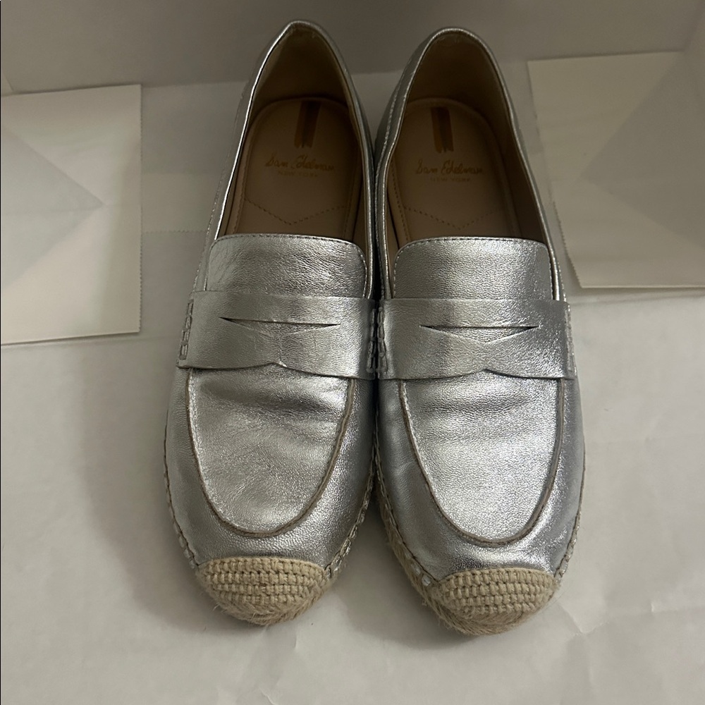 Sam Edelman Silver Women's Loafers